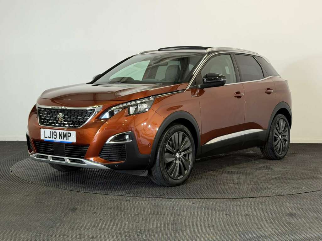 Peugeot 3008 1.6 Puretech Gt Line Premium Suv Eat Eu LJ19NMP Brown #3