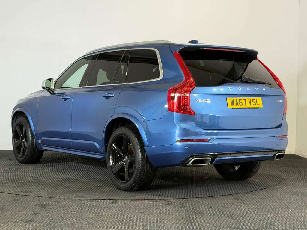 Volvo XC90 2.0 D5 Powerpulse R-design Pro Suv WA67VSL Blue #5