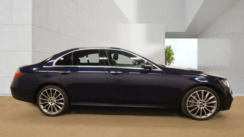 Mercedes-Benz E Class 2.9 E400d Amg Line Premium Saloon G-t VX19RUR Blue #5