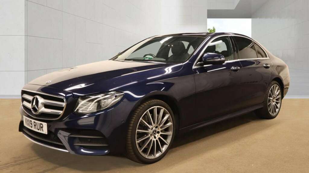 Mercedes-Benz E Class 2.9 E400d Amg Line Premium Saloon G-t VX19RUR Blue #2