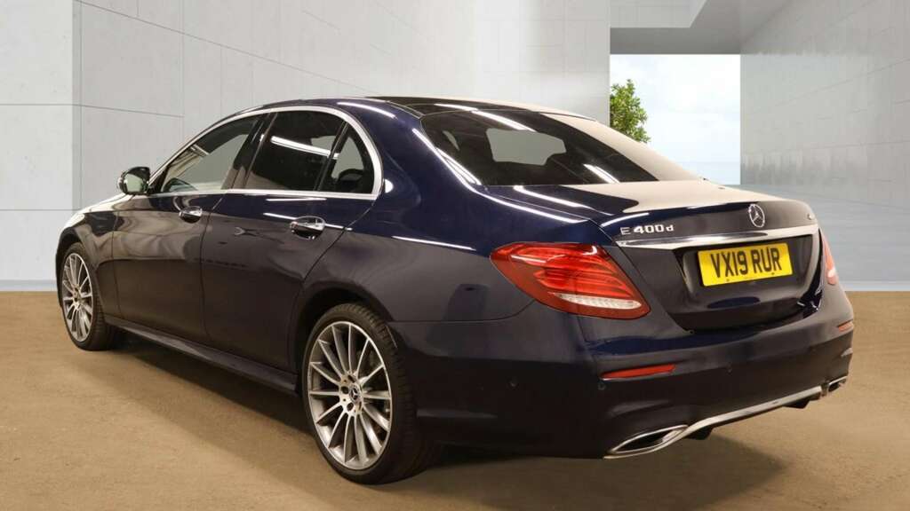 Mercedes-Benz E Class 2.9 E400d Amg Line Premium Saloon G-t VX19RUR Blue #3
