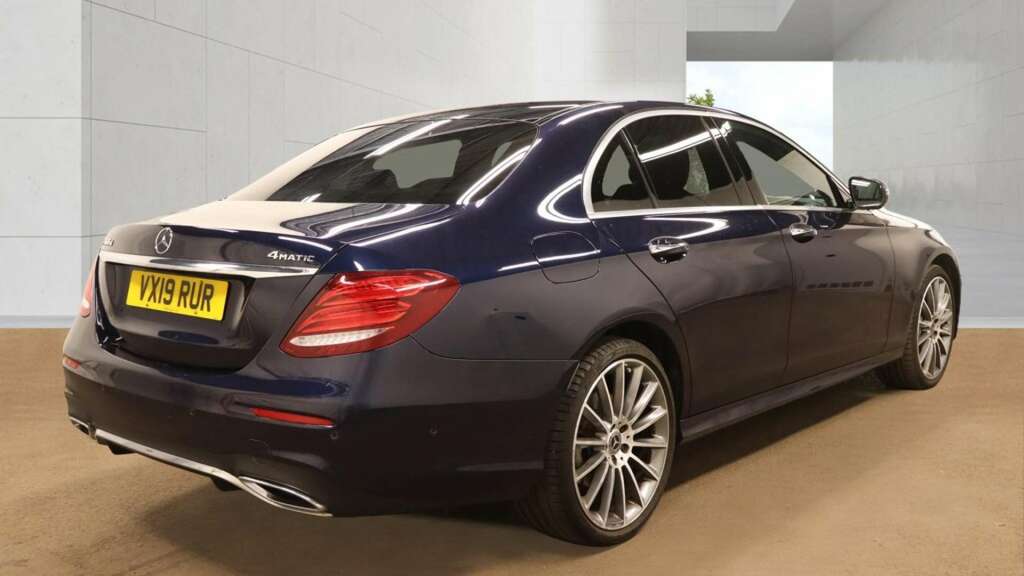 Mercedes-Benz E Class 2.9 E400d Amg Line Premium Saloon G-t VX19RUR Blue #4