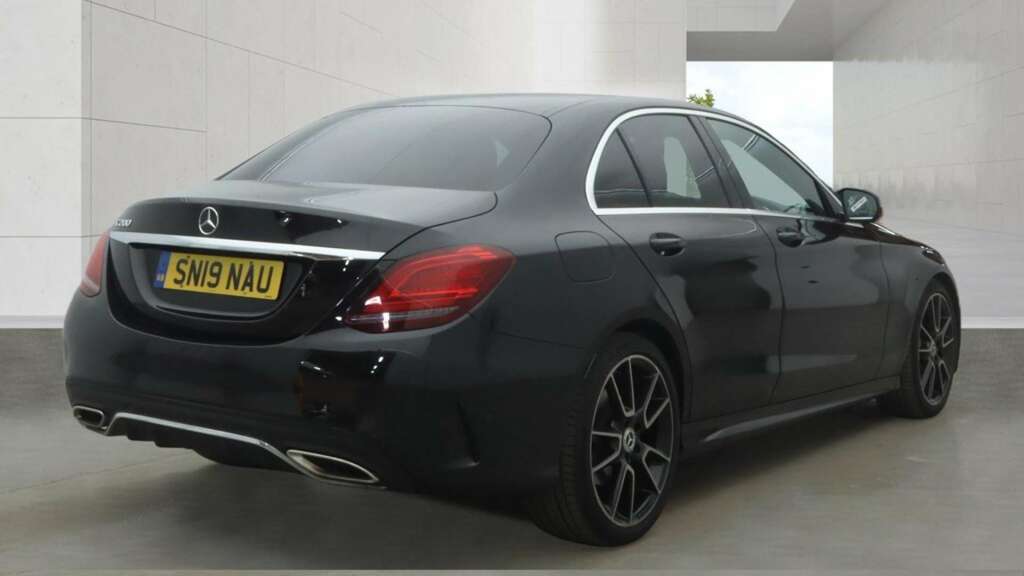 Mercedes-Benz C Class 1.5 C200 Mhev Eq Boost Amg Line Saloon SN19NAU Black #5