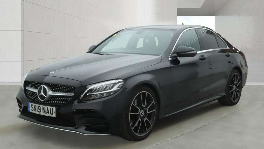 Mercedes-Benz C Class 1.5 C200 Mhev Eq Boost Amg Line Saloon Black