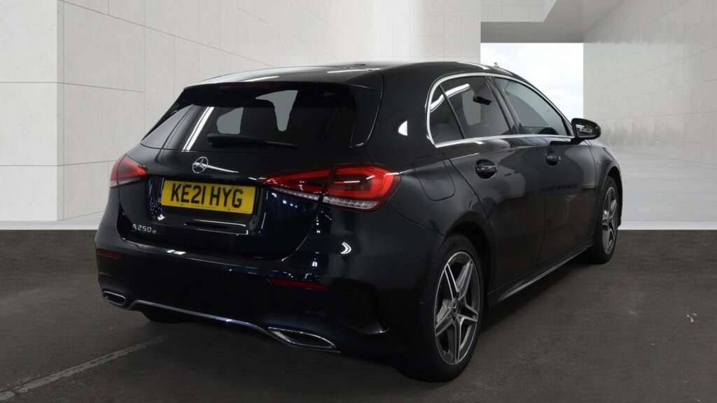 Mercedes-Benz A Class 1.3 A250e 15.6Kwh Amg Line Hatchback Pl KE21HYG Black #5