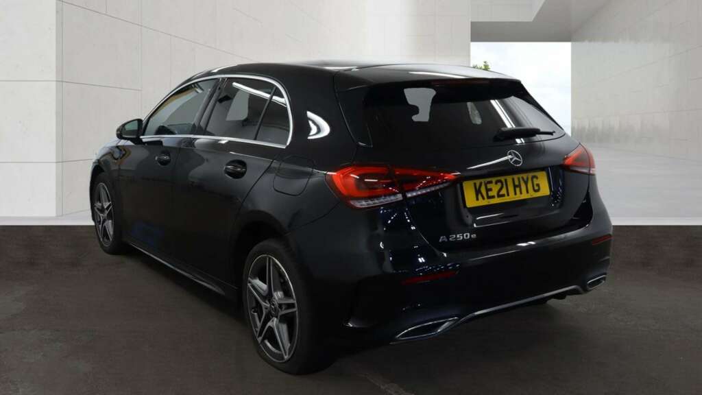 Mercedes-Benz A Class 1.3 A250e 15.6Kwh Amg Line Hatchback Pl KE21HYG Black #3
