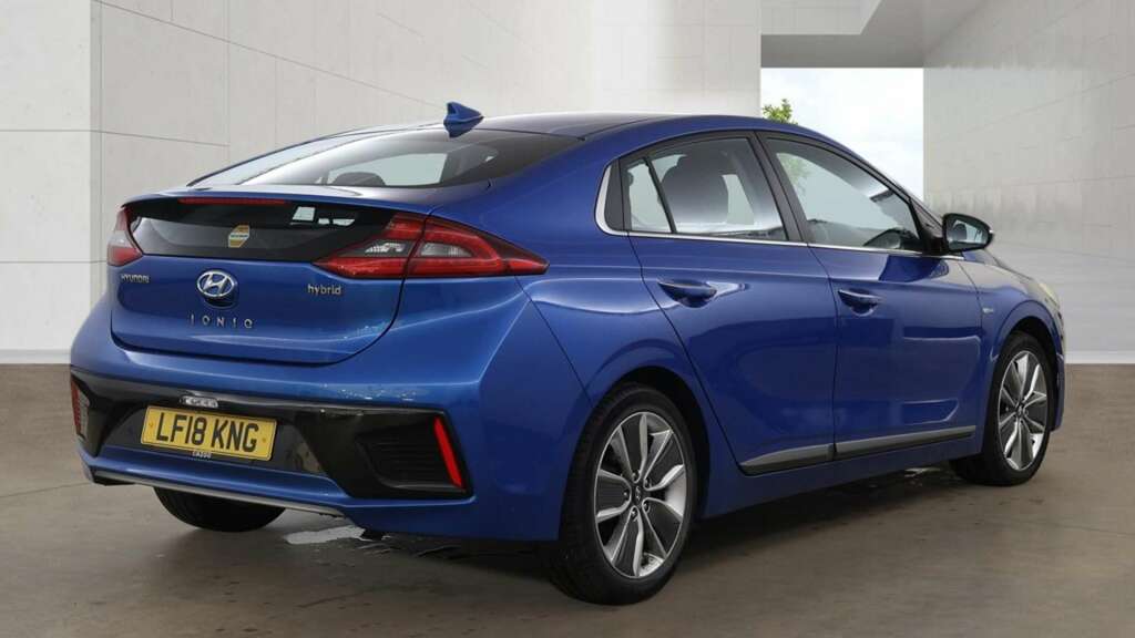 Hyundai Ioniq 1.6 H-gdi Premium Se Hatchback Hybrid D Blue #3