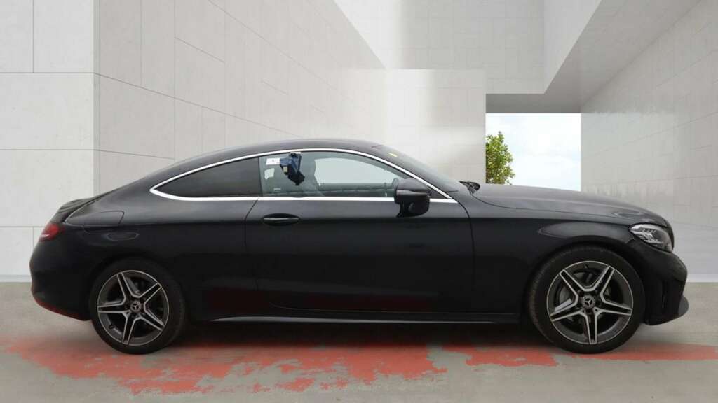 Mercedes-Benz C Class 1.5 C200 Mhev Amg Line Coupe G-tronic Black #4