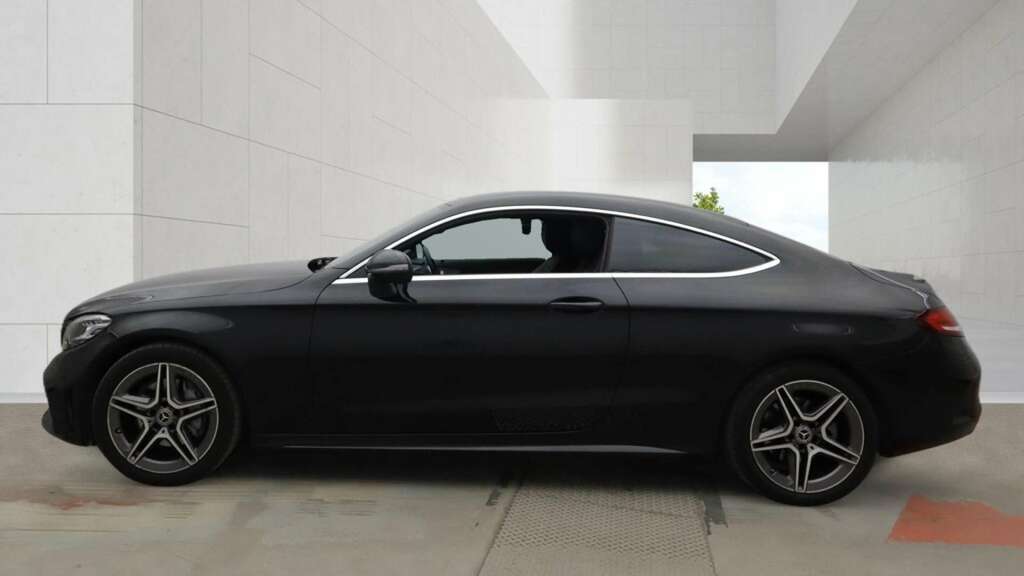 Mercedes-Benz C Class 1.5 C200 Mhev Amg Line Coupe G-tronic Black #5