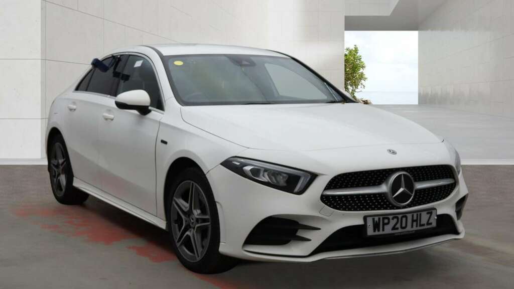 Mercedes-Benz A Class 1.3 A250e 15.6Kwh Amg Line Saloon Plug- WP20HLZ White