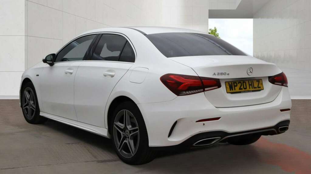 Mercedes-Benz A Class 1.3 A250e 15.6Kwh Amg Line Saloon Plug- WP20HLZ White #4