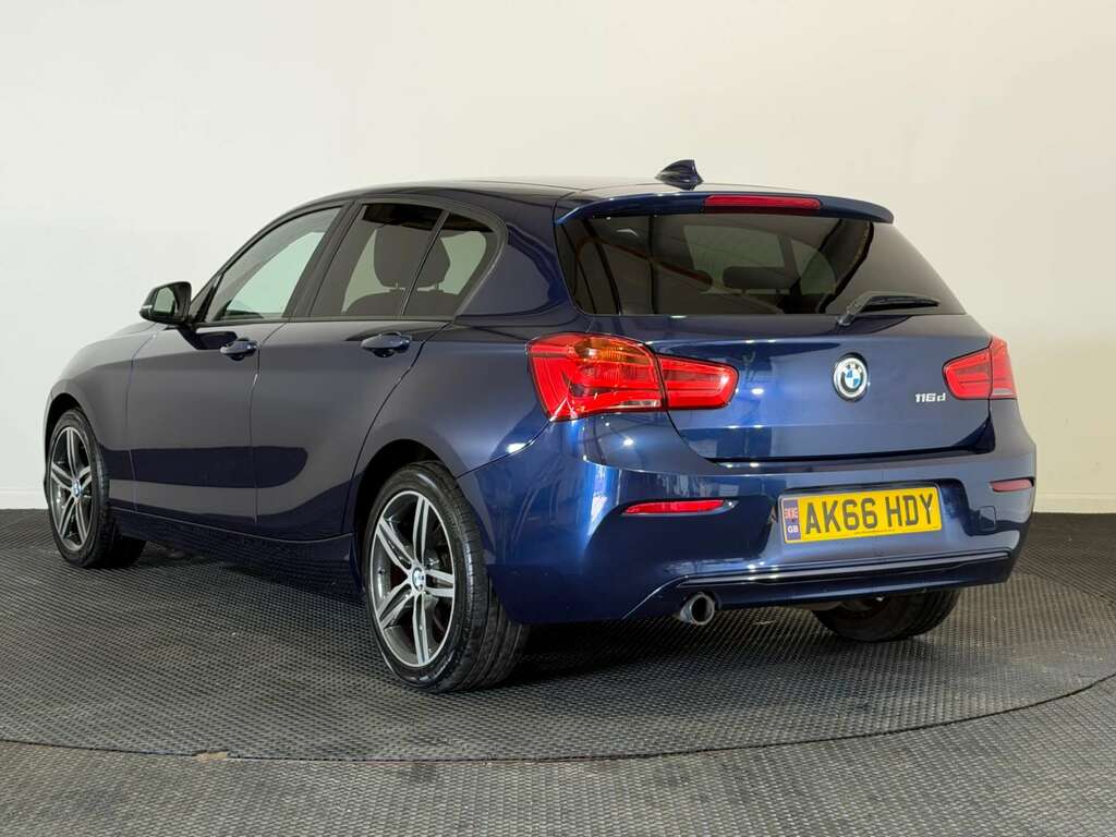 BMW 1 Series 1.5 116D Sport Hatchback Euro 6 S Blue #5