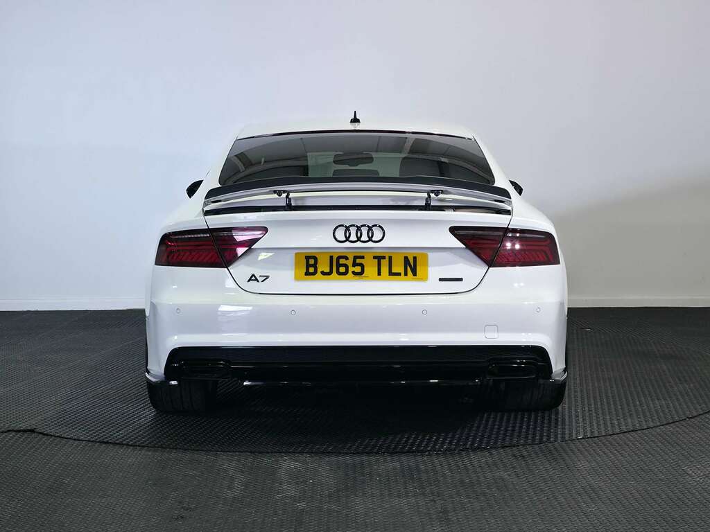 Audi A7 3.0 Tdi V6 Black Edition Sportback S Tr White #5