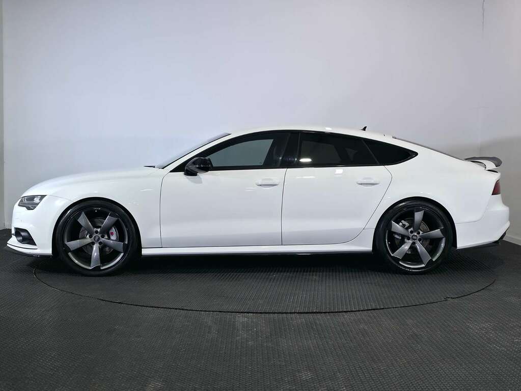 Audi A7 3.0 Tdi V6 Black Edition Sportback S Tr White #3