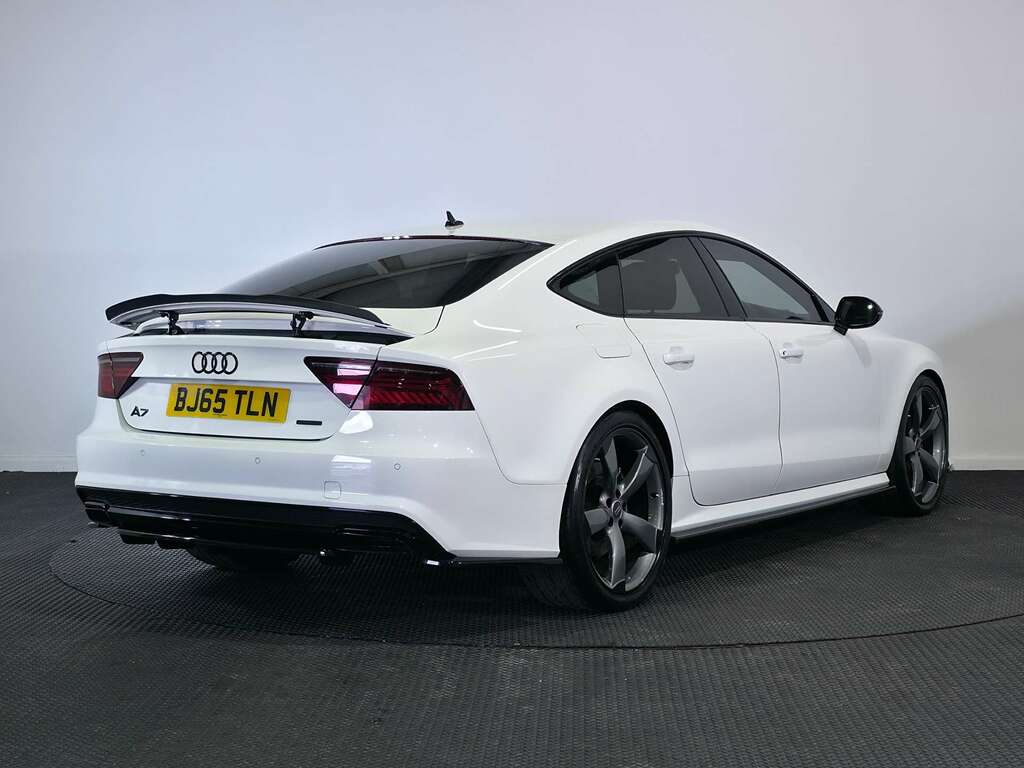 Audi A7 3.0 Tdi V6 Black Edition Sportback S Tr White #6