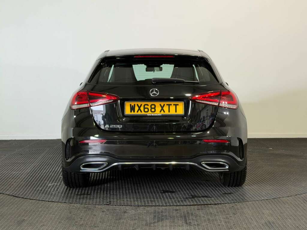 Mercedes-Benz A Class 1.3 A200 Amg Line Hatchback 7G-dct Euro WX68XTT Black #5
