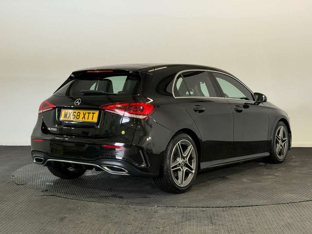 Mercedes-Benz A Class 1.3 A200 Amg Line Hatchback 7G-dct Euro WX68XTT Black #6