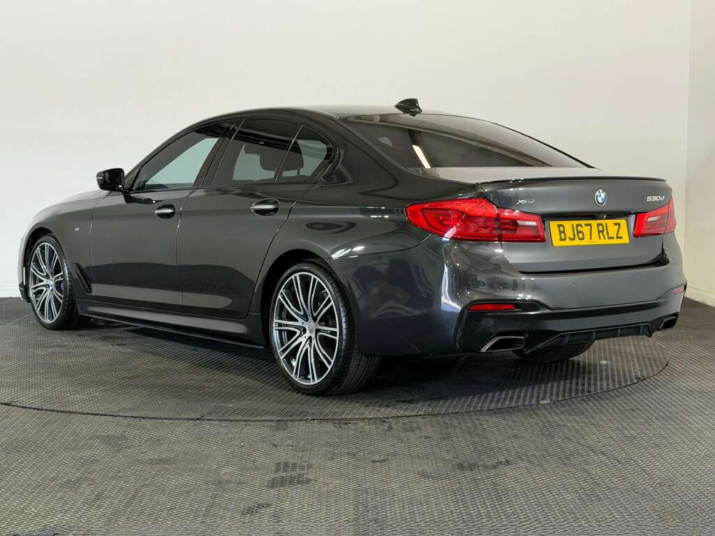 BMW 5 Series 3.0 530D M Sport Saloon Xdrive Eur BJ67RLZ Grey #5
