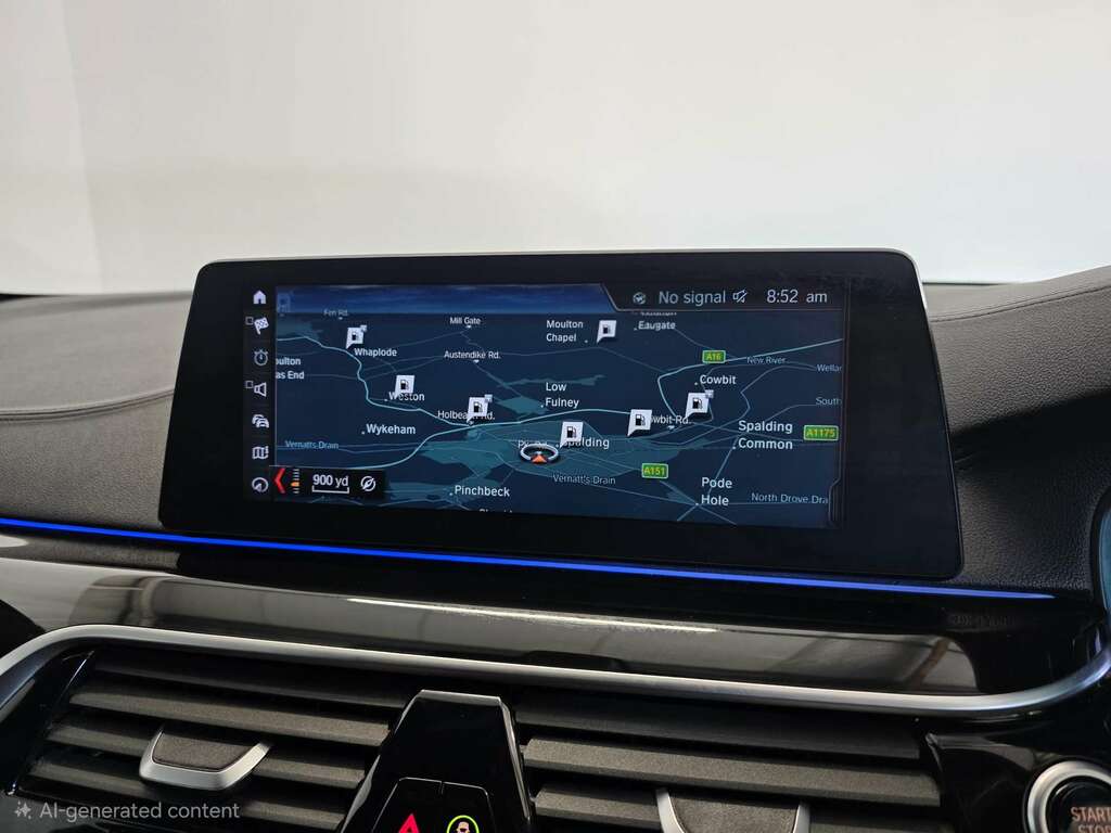 BMW 5 Series 520D M Sport Blue #23