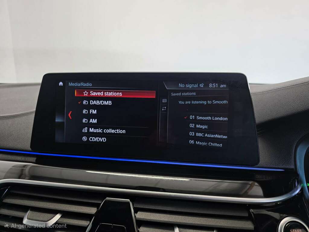 BMW 5 Series 520D M Sport Blue #21
