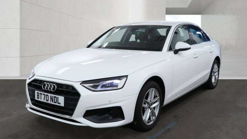 Audi A4 2.0 Tfsi 35 Technik Saloon Euro White #2