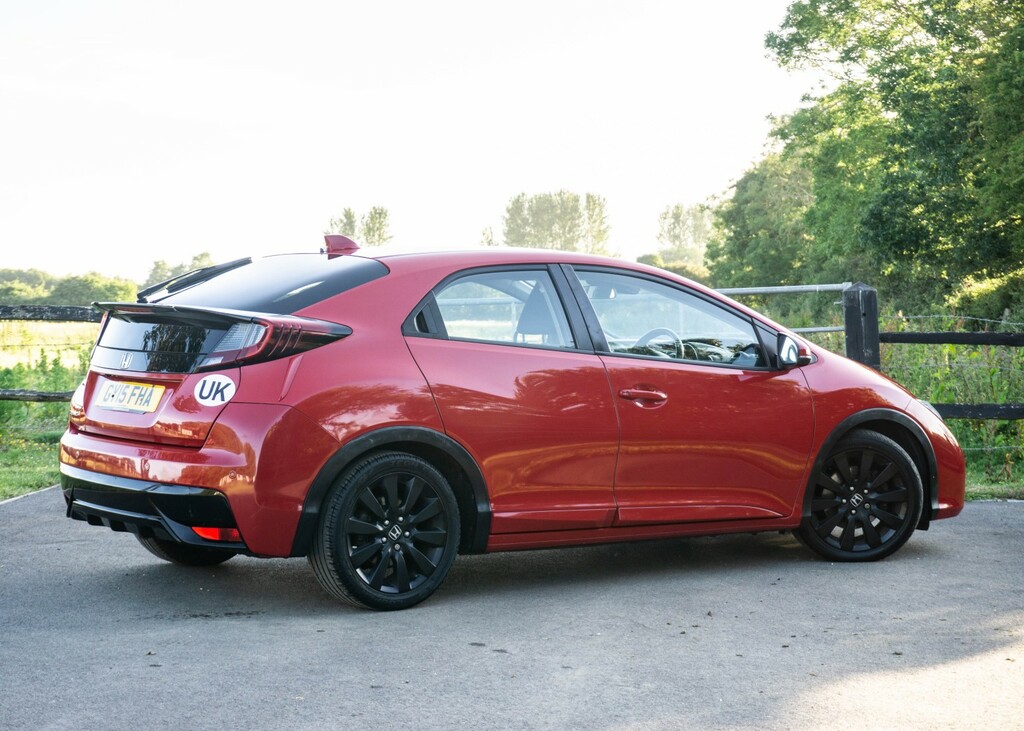 Honda Civic 1.8 I-vtec Se Plus 2015 Red #2