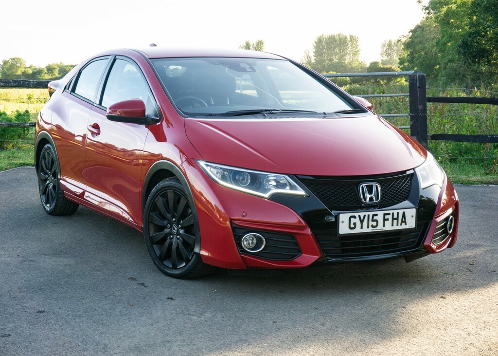 Honda Civic 1.8 I-vtec Se Plus 2015 Red