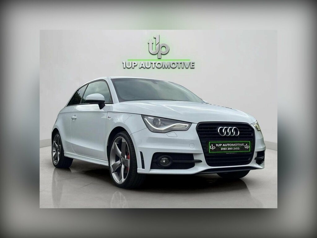 Audi A1 2.0 Tdi Black Edition Euro 5 Ss White #2