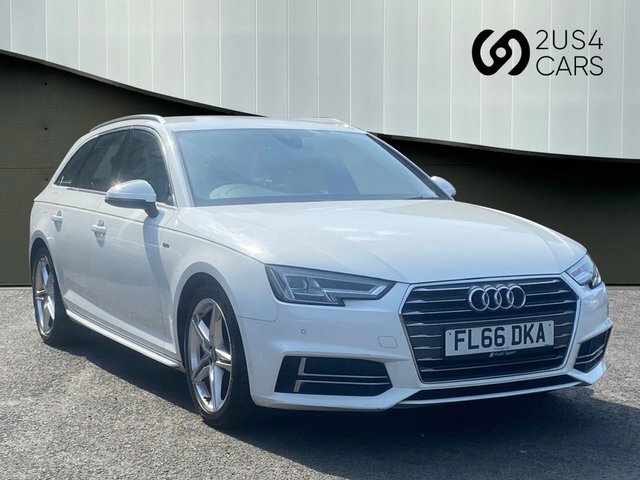 Audi A4 Avant 2.0 Tdi Ultra S Line Estate Euro White