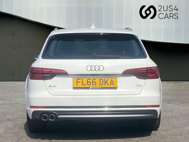 Audi A4 Avant 2.0 Tdi Ultra S Line Estate Euro FL66DKA White #6