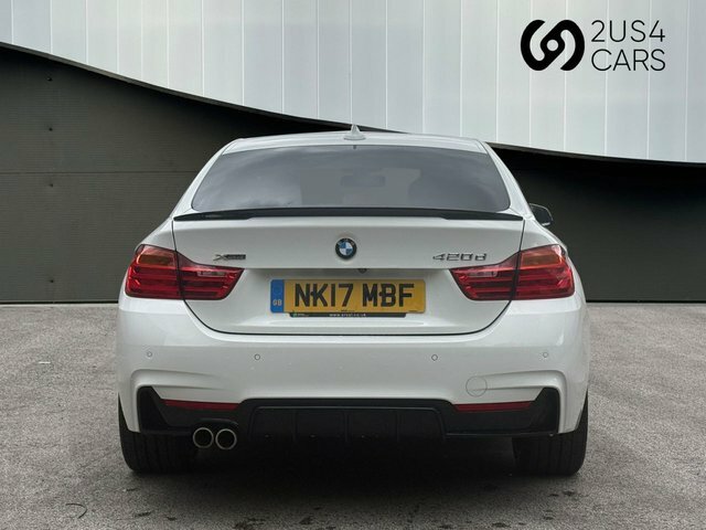 BMW 4 Series Gran Coupe 2.0 420D M Sport Hatchback Xdrive White #6