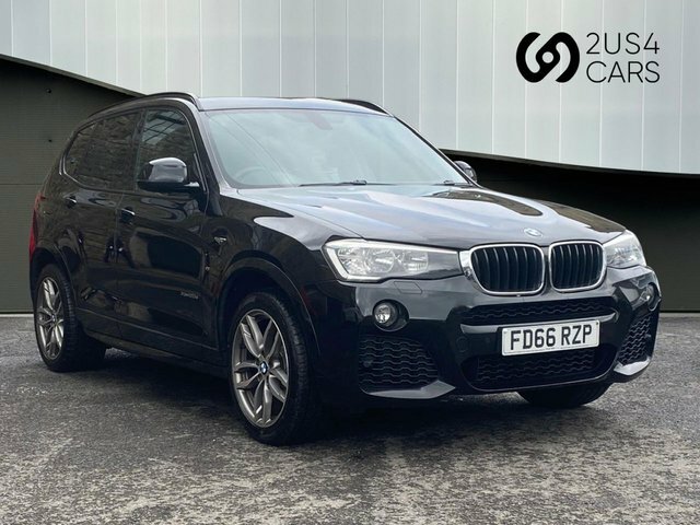 BMW X3 2.0 20D M Sport Suv Xdrive Euro 6 Black