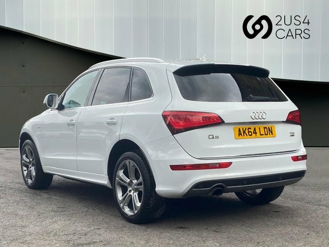 Audi Q5 2.0 Tdi S Line Plus Suv Quattro White #4