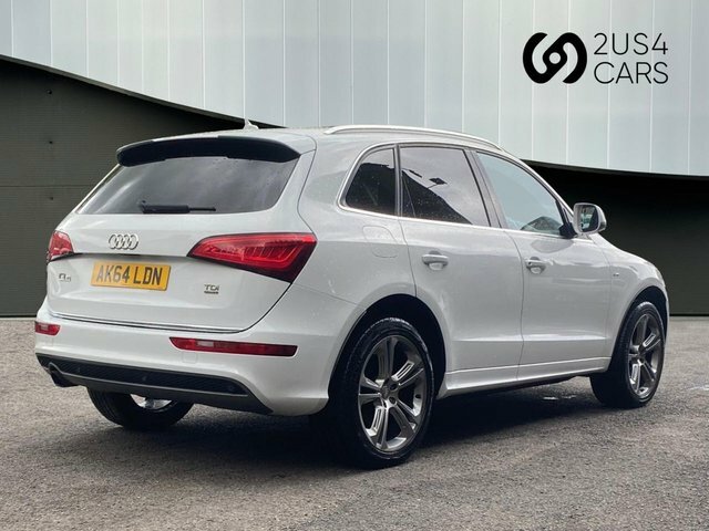 Audi Q5 2.0 Tdi S Line Plus Suv Quattro White #3