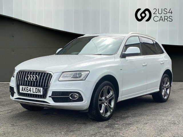 Audi Q5 2.0 Tdi S Line Plus Suv Quattro White #2