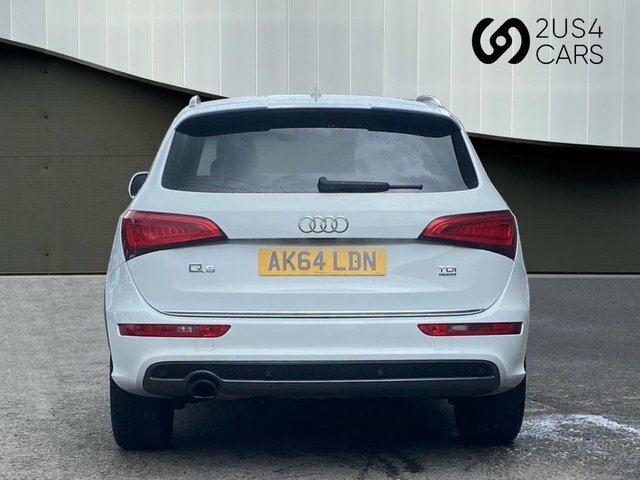 Audi Q5 2.0 Tdi S Line Plus Suv Quattro White #6