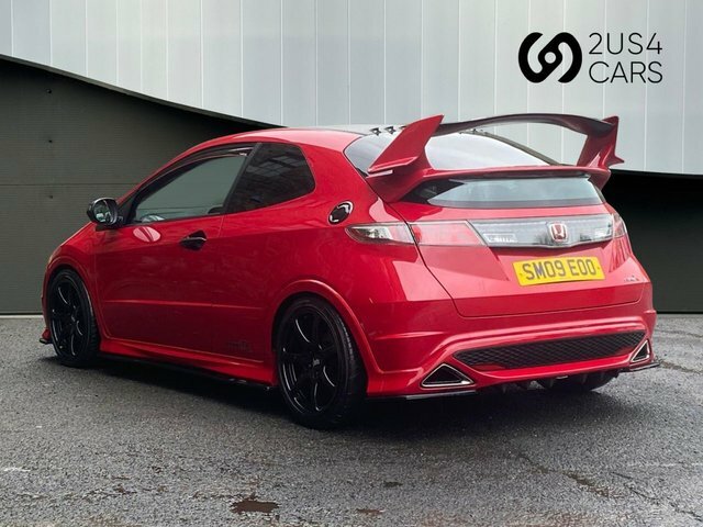 Honda Civic 2.0 I-vtec Type R Gt Hatchback Red #4