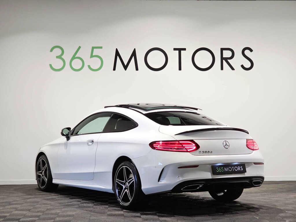 Mercedes-Benz C Class Amg Line Premium Coupe G-tronic Euro 6 White #2
