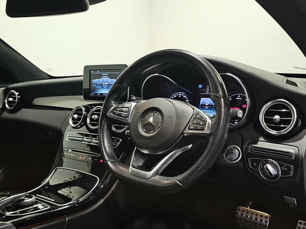 Mercedes-Benz C Class Amg Line Premium Coupe G-tronic Euro 6 White