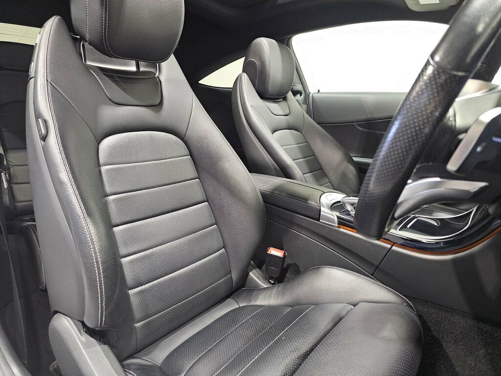 Mercedes-Benz C Class Amg Line Premium Coupe G-tronic Euro 6 White #4