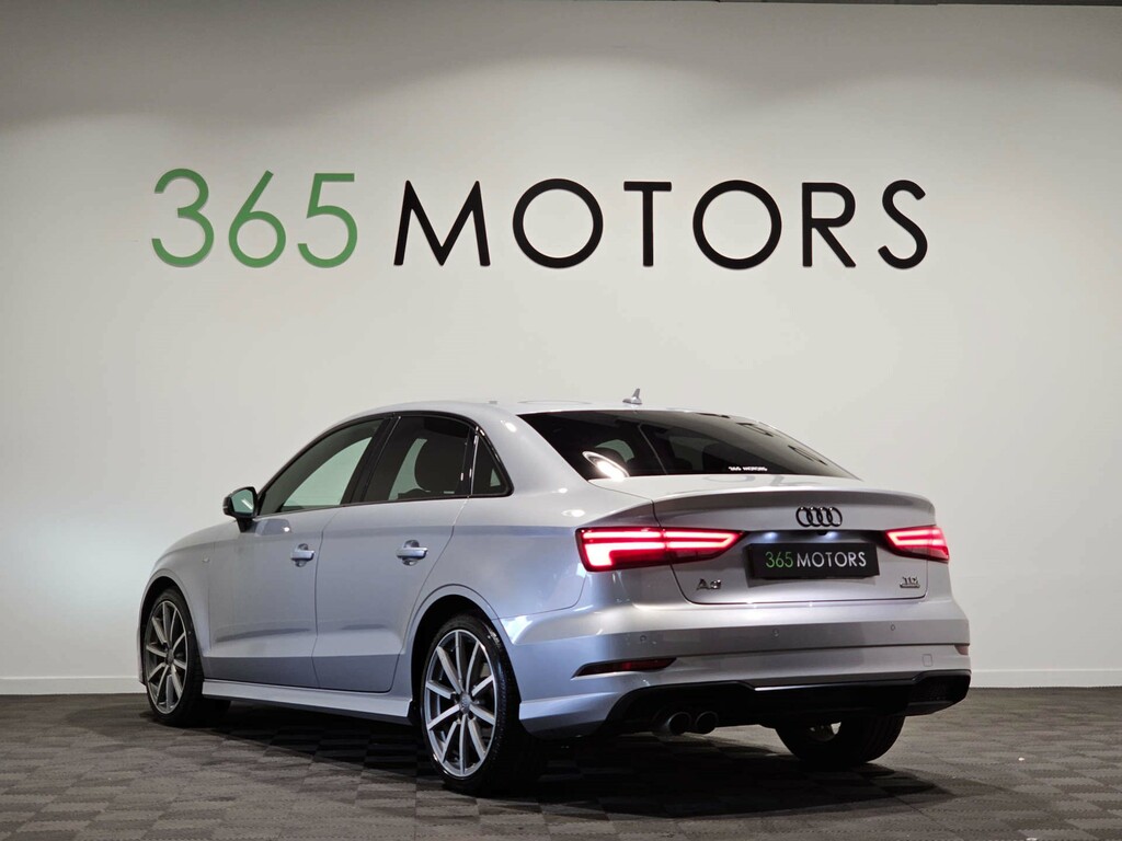 Audi A3 Black Edition Saloon S Tronic Quattro Euro Silver #2