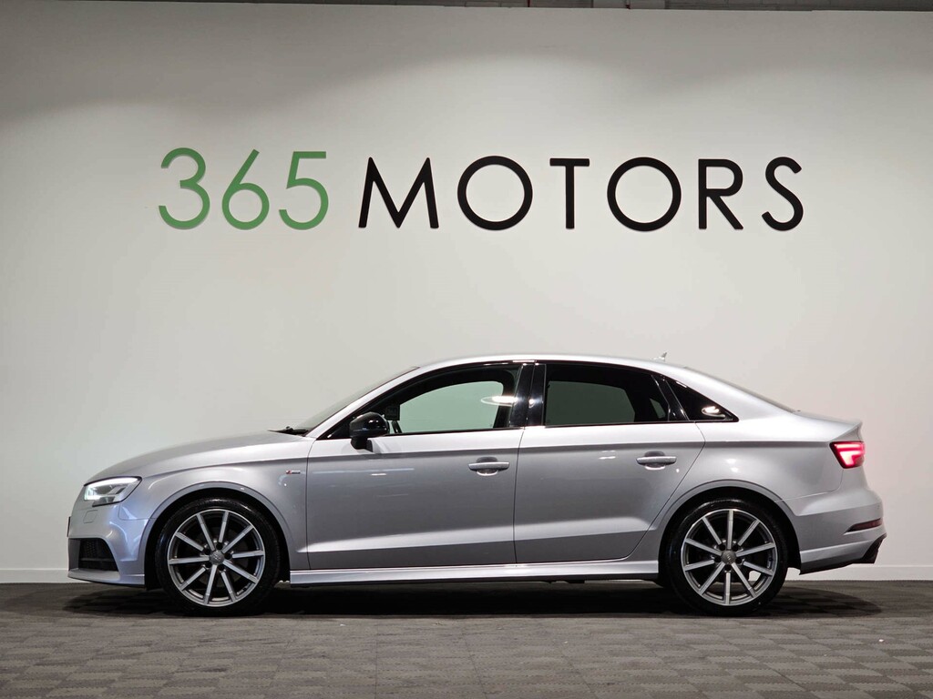 Audi A3 Black Edition Saloon S Tronic Quattro Euro Silver #6