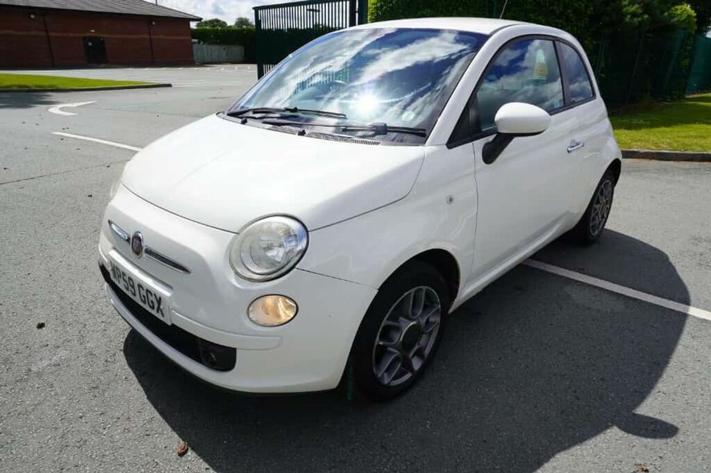 Fiat 500 1.2 Sport...35 Road Tax.. Ready To Drive Away WP59GGX White #3