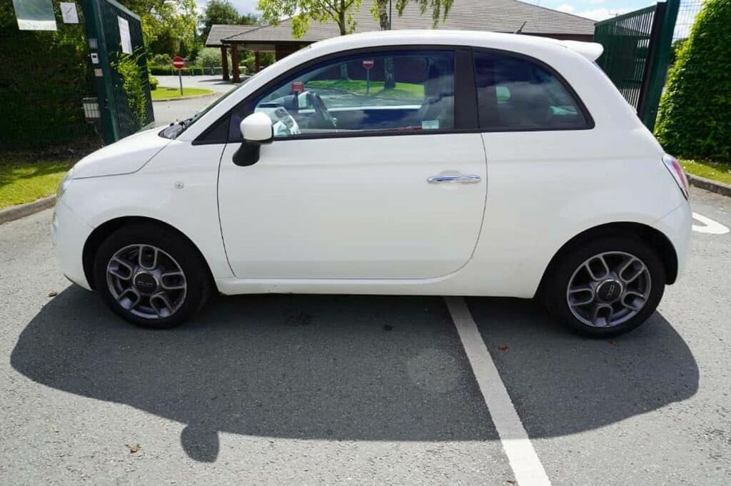 Fiat 500 1.2 Sport...35 Road Tax.. Ready To Drive Away WP59GGX White #4