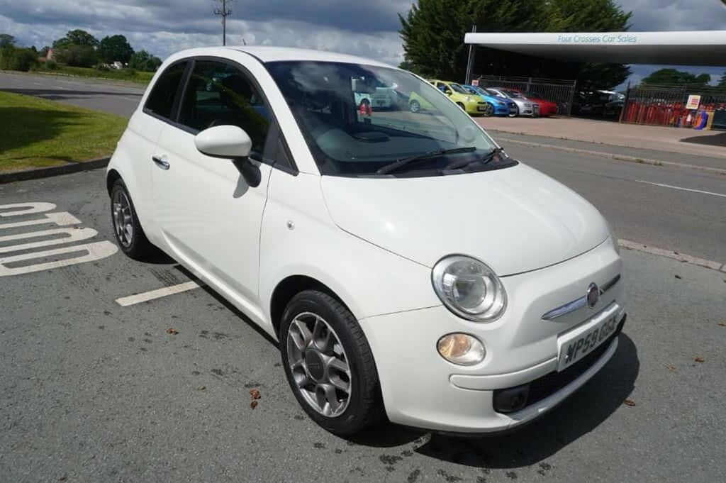 Fiat 500 1.2 Sport...35 Road Tax.. Ready To Drive Away WP59GGX White