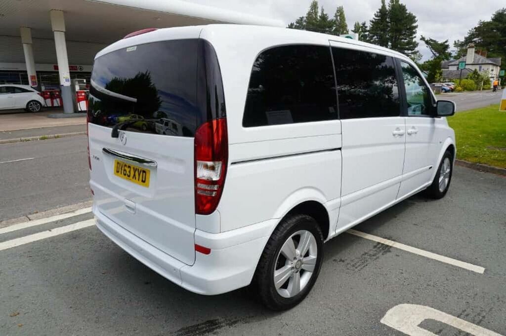 Mercedes-Benz V Class 113 Cdi White #7