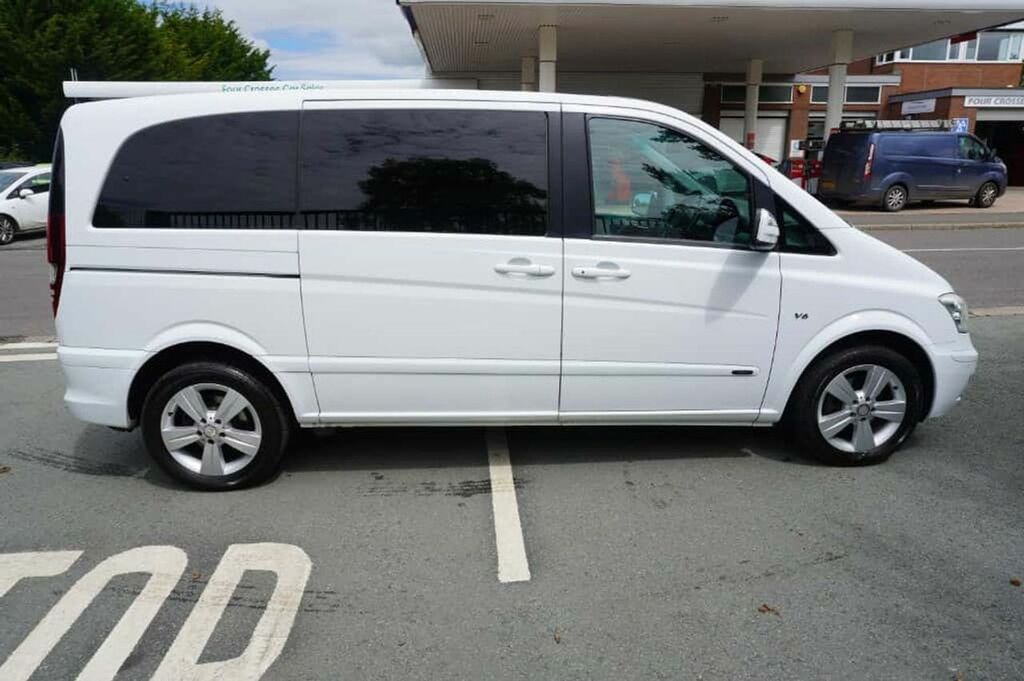 Mercedes-Benz V Class 113 Cdi White #8