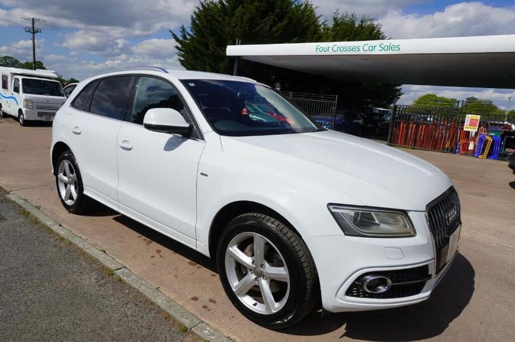 Audi Q5 2.0I S Line Quattro...only 34512 Miles White