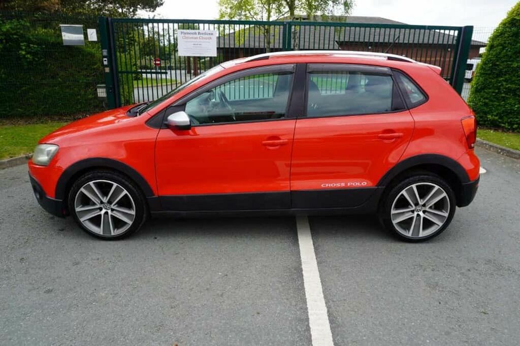 Volkswagen Polo Cross Polo 1.2 Tsi Dsg ...Only 36557 Mil Red #4