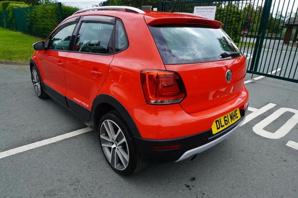 Volkswagen Polo Cross Polo 1.2 Tsi Dsg ...Only 36557 Mil Red #5